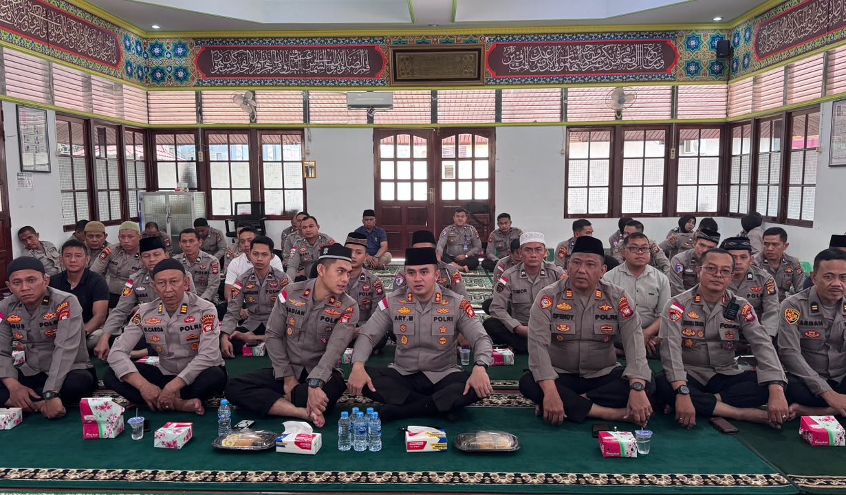 Ngaji Kebangsaan Polri, Polres Sanggau Perkuat Nilai Persatuan dan Pengabdian