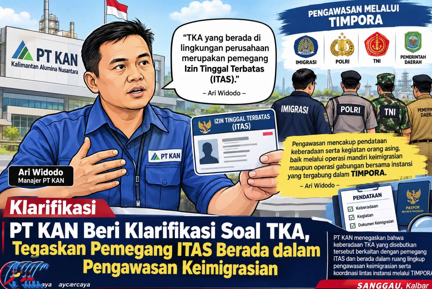 PT KAN Bantah Tudingan TKA Ilegal, Tegaskan Pemegang ITAS Diawasi Keimigrasian