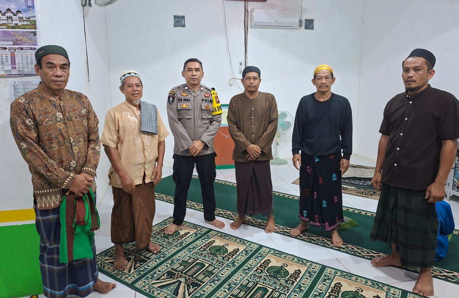 Subuh Keliling Polsek Meliau Perkuat Silaturahmi dan Kepercayaan Masyarakat